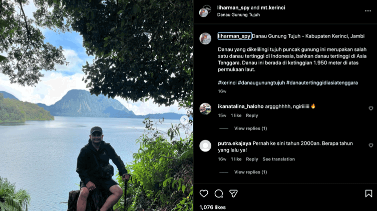 Danau Gunung Tujuh